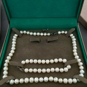 EFFY 925 Sterling Silver & Pearl 2pc. Jewelry Set